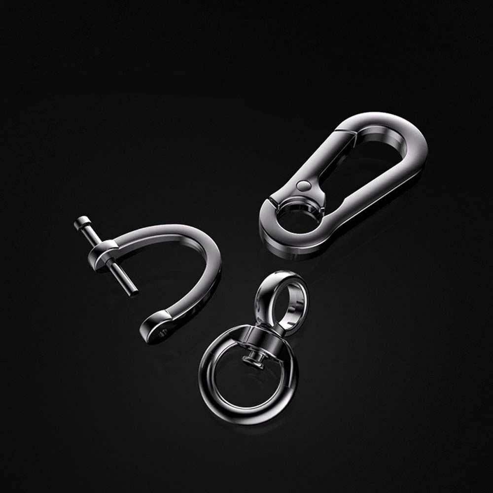 Plated Buckle Key Holder for Car Keyring (AU)