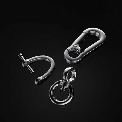 Plated Buckle Key Holder for Car Keyring (AU)