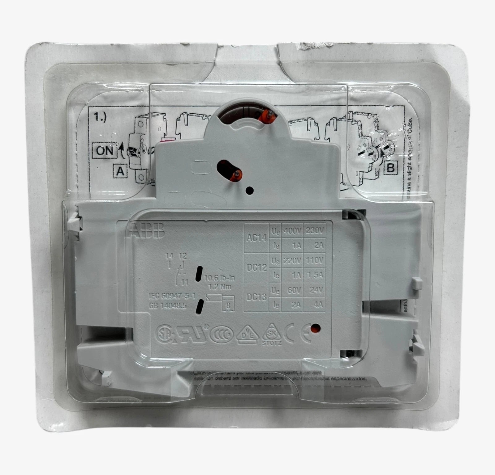 4X Auxiliary Contact ABB S2C-H6R for