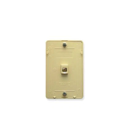 Wall Plate IDC 6P6C for ICC IC630DB6IV (Ivory)
