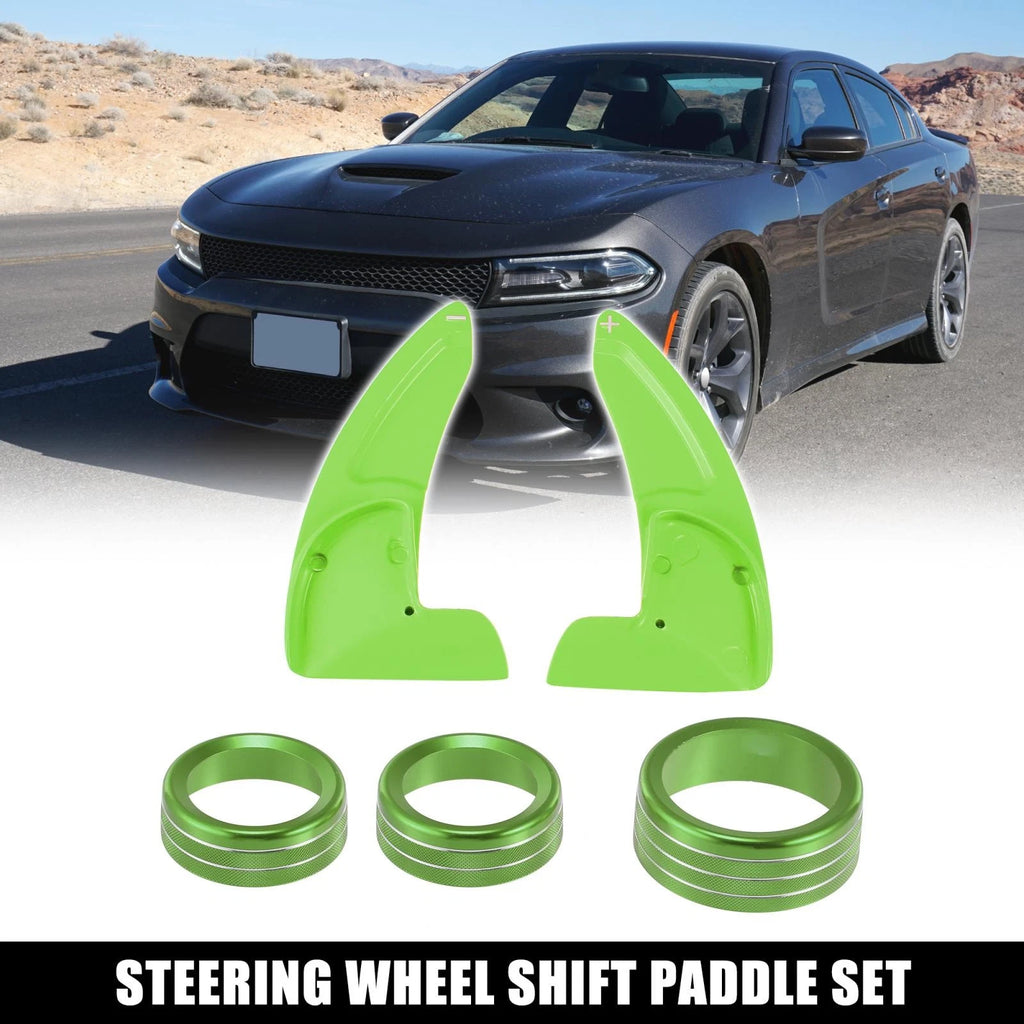Steering Paddle Shifter Volume Knob Cover for Dodge Charger (2011–2023)