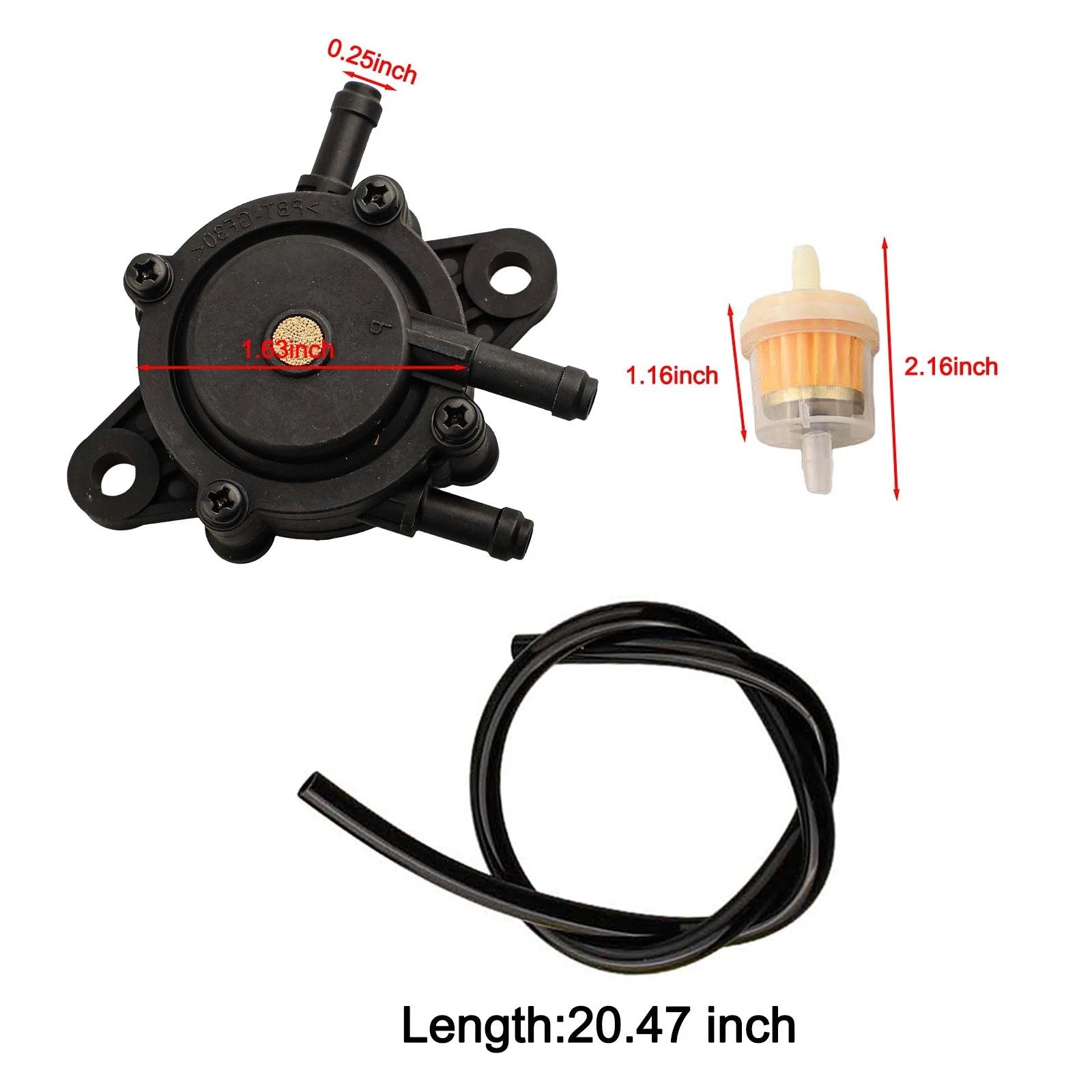 Fuel Pump Kit for Honda Lawn Mowers (Compatible Models)