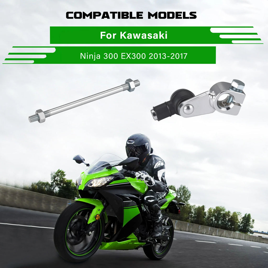 Gear Shifter Arm with Shift Rod for Kawasaki Ninja 300 (2013–2017) #13242-0087