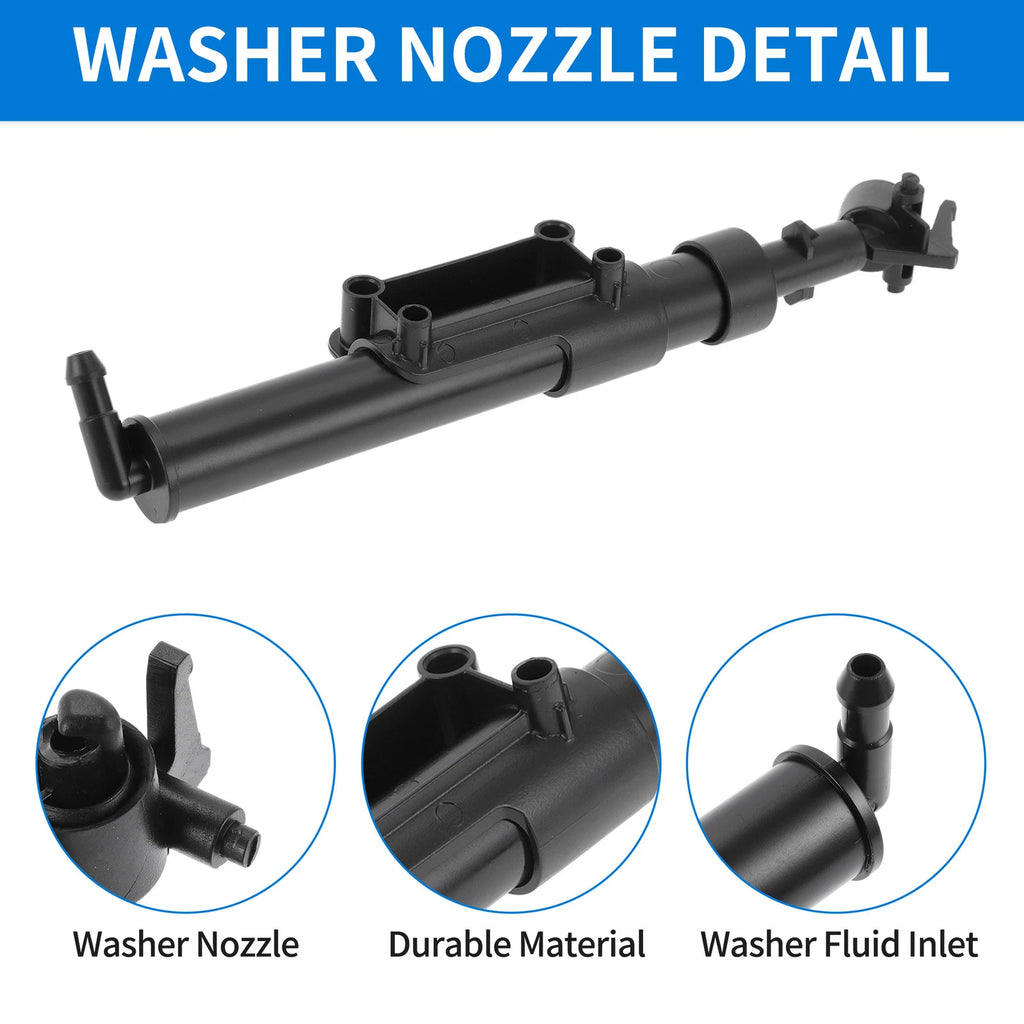 Front Driver Side Headlight Washer Nozzle for Volvo XC60 (2009–2013) No. 31294406