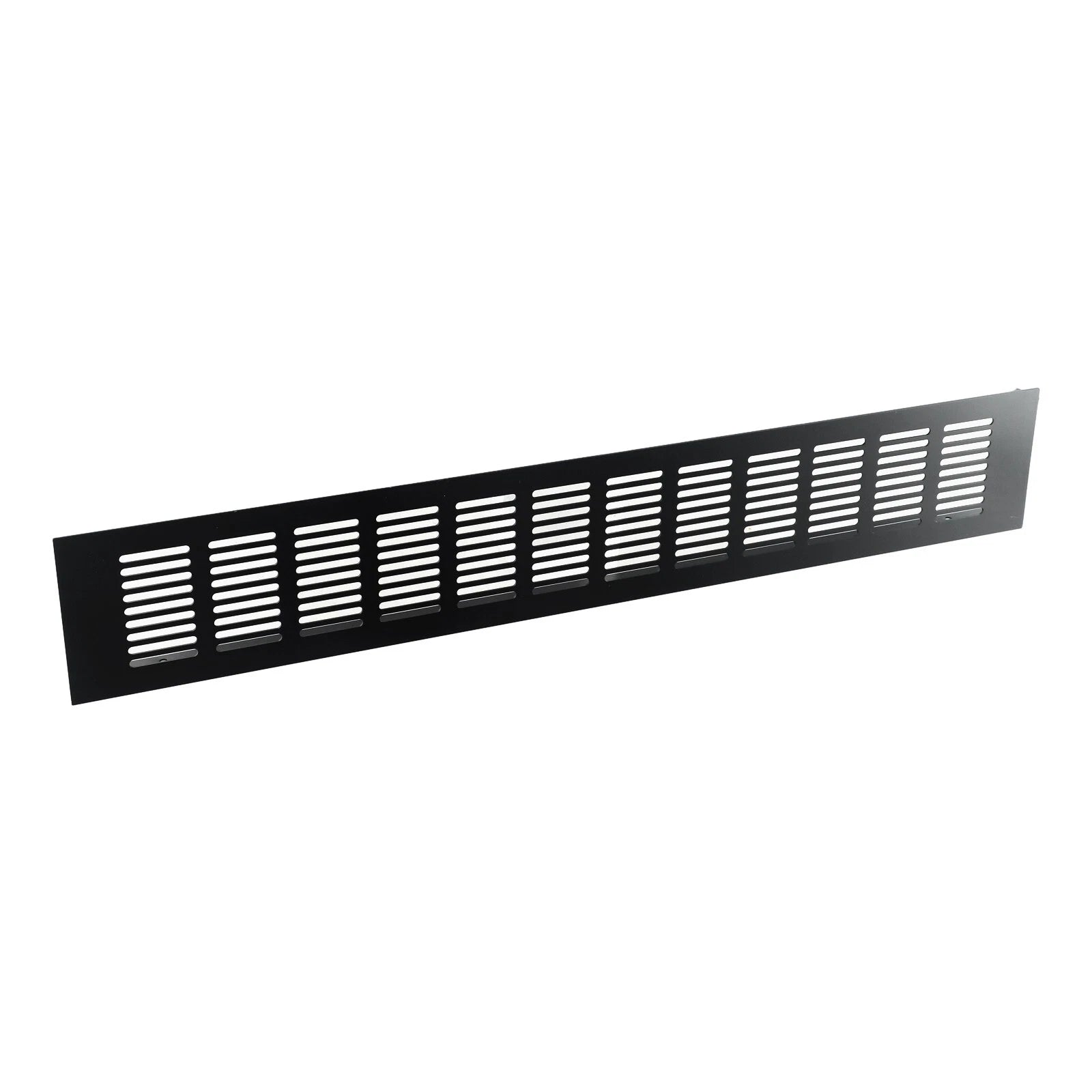 Black Alloy Rectangular Air Vent Grille for Cabinets/Wardrobes