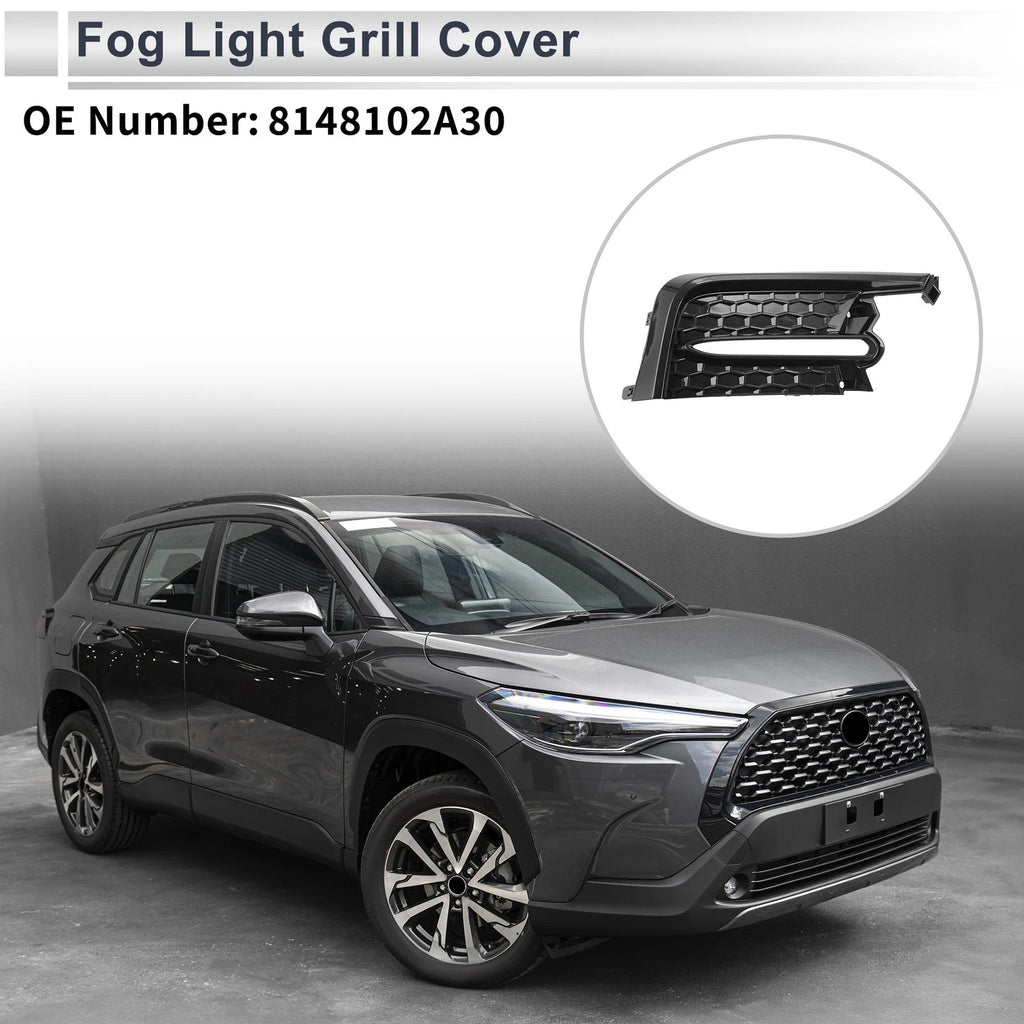 Front Right Fog Light Grill Replacement for Toyota Corolla (2020–2022)