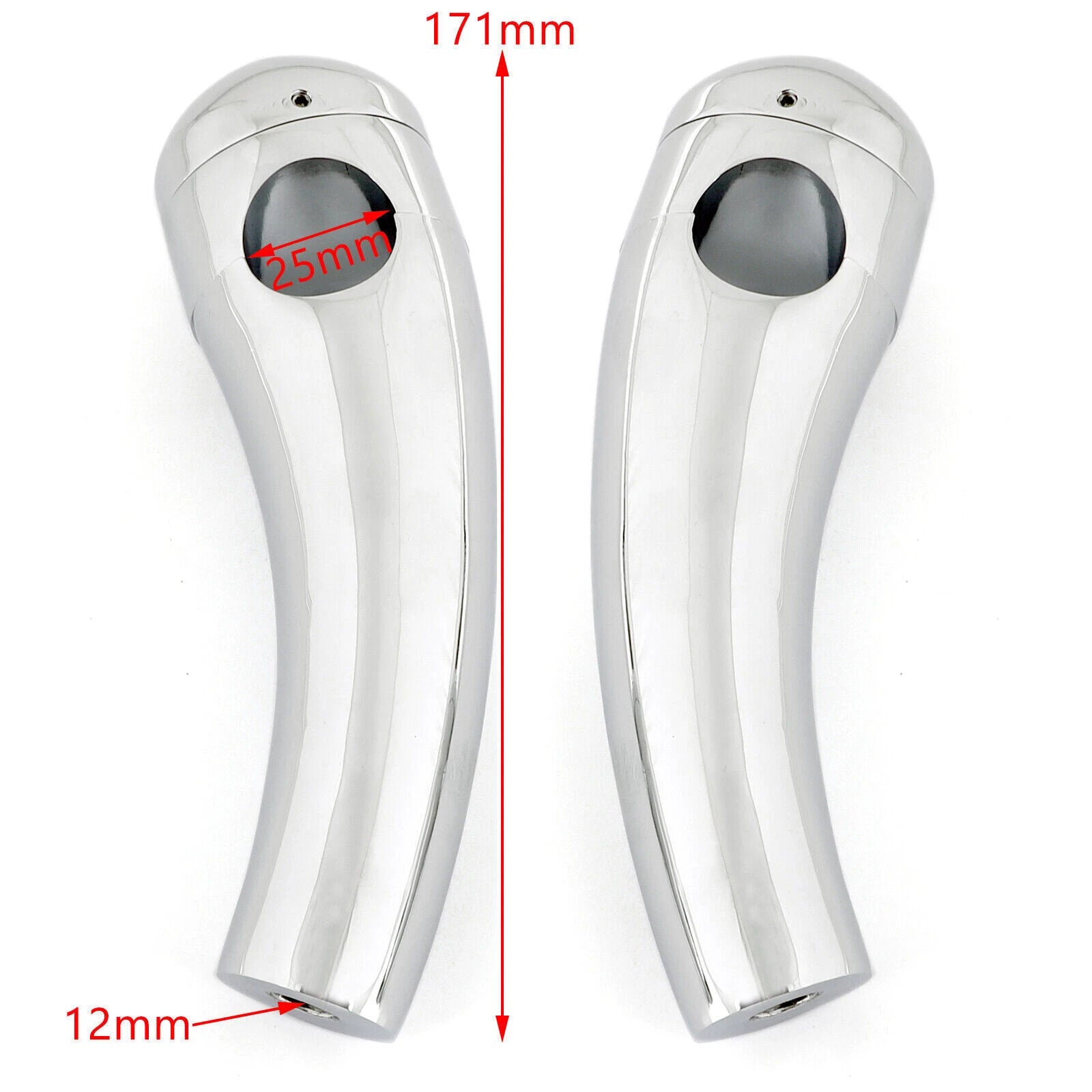 4.5" Handlebar Risers for Yamaha V-Star, Honda VTX, Suzuki Boulevard, Kawasaki T9
