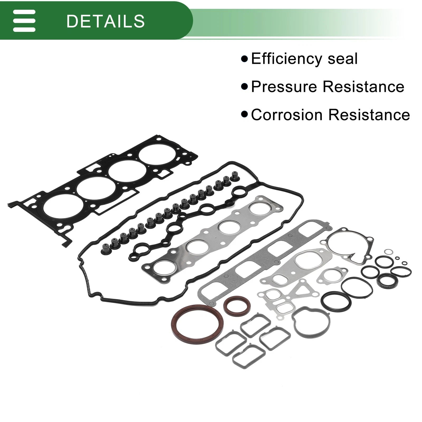 Cylinder Head Gasket Kit Replacement for Hyundai Engine G4KE (2008–2011)