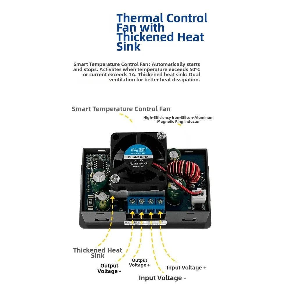 Adjustable Voltage Module DC-DC Converter with Undervoltage Protection