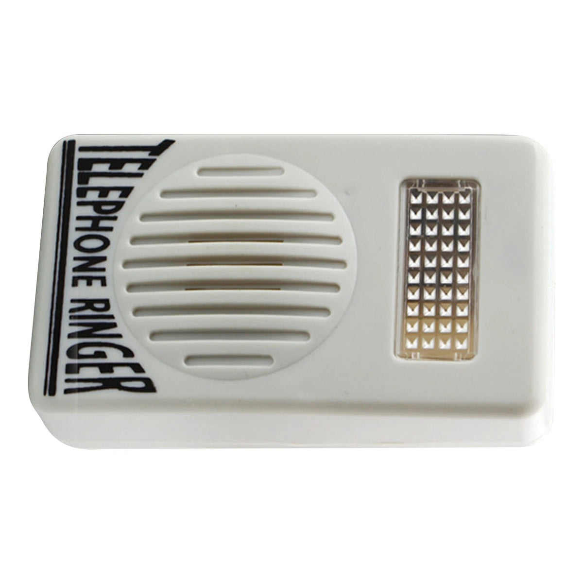 Extra-Loud Telephone Ringer Amplifier with Strobe Light Flasher Bell