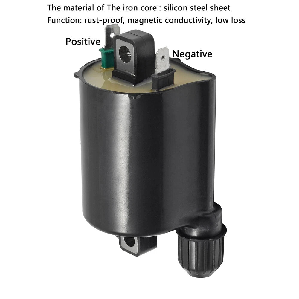 Ignition Coil & Spark Plug Cap for Honda Shadow ACE 750, Aero 750, Spirit 750 (1997–2003)