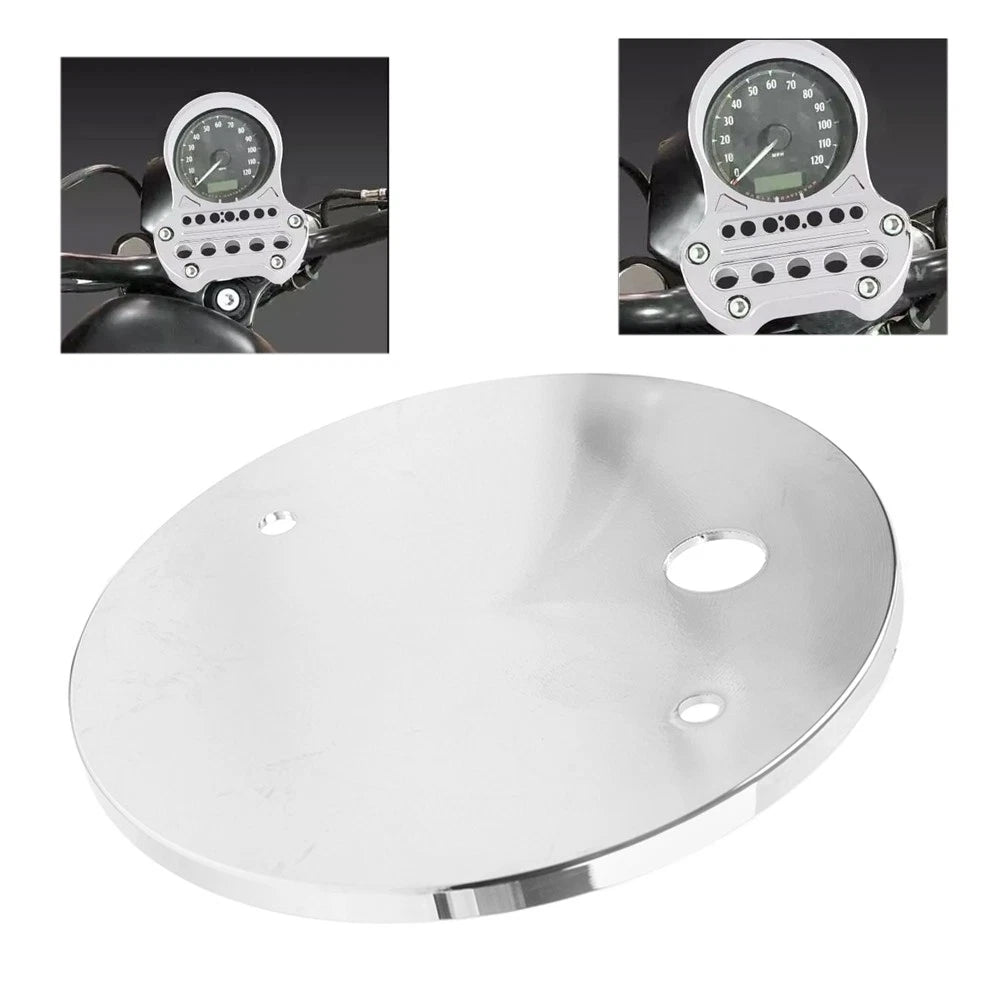 Speedometer Relocation Instrument Base For Harley Sportster XL1200 XL883 Dyna