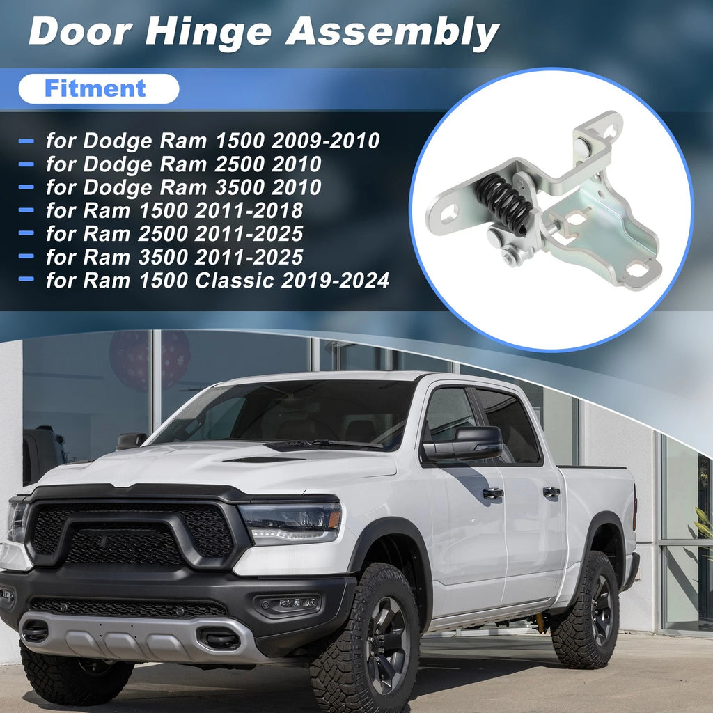 Front Right Lower Door Hinge for Dodge Ram 1500 2500 3500 (2009–2018)