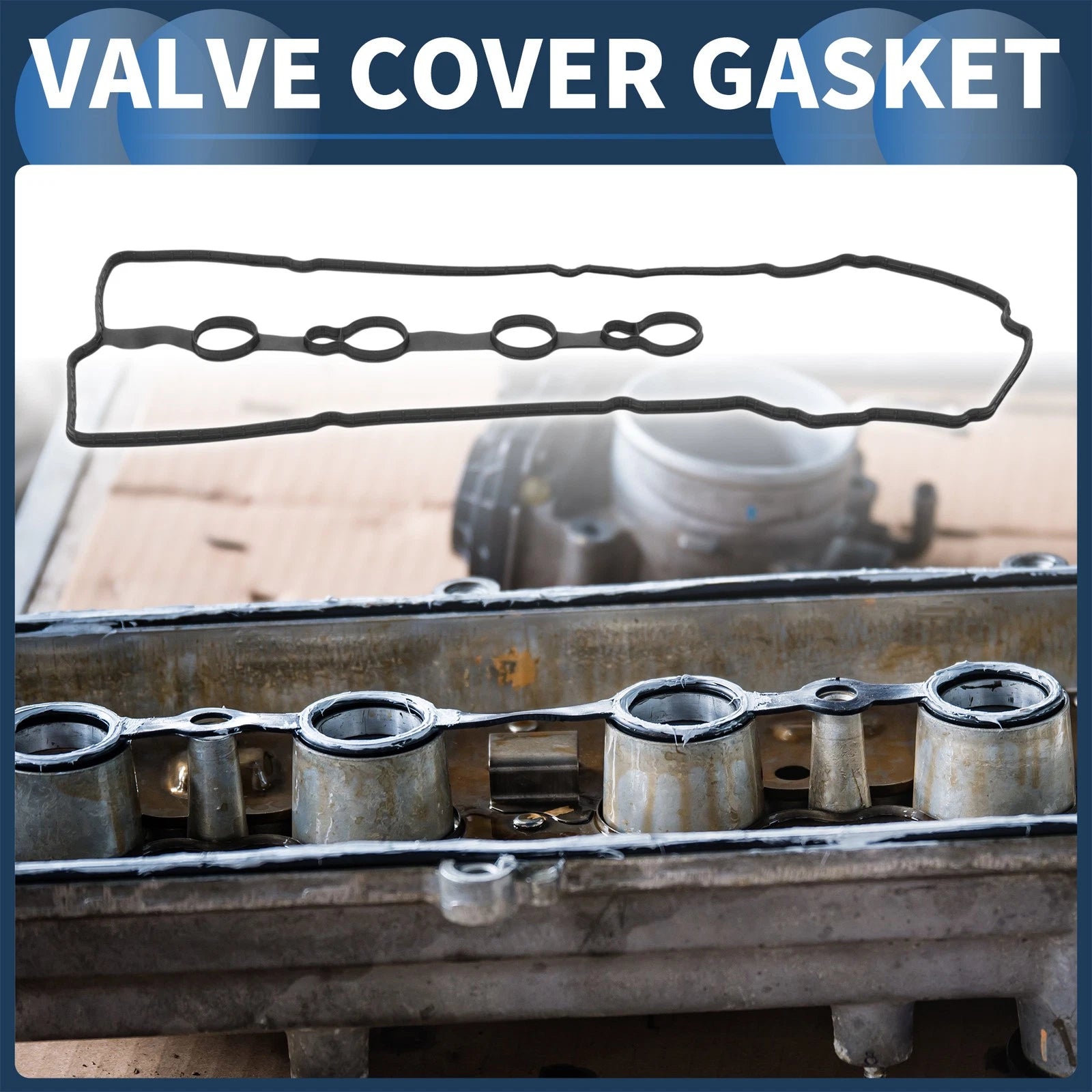 Valve Cover Gasket Set Replacement for Chevrolet Sail (2010–2013)