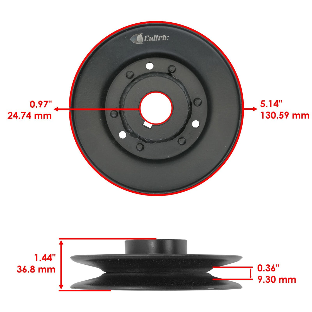 Deck Pulley Replacement for Bad Boy Outlaw XP 54 in (2012–2016)