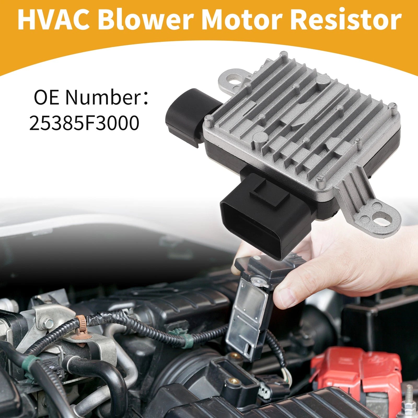 HVAC Blower Motor Resistor OEM Replacement for Hyundai Elantra 2016–2019