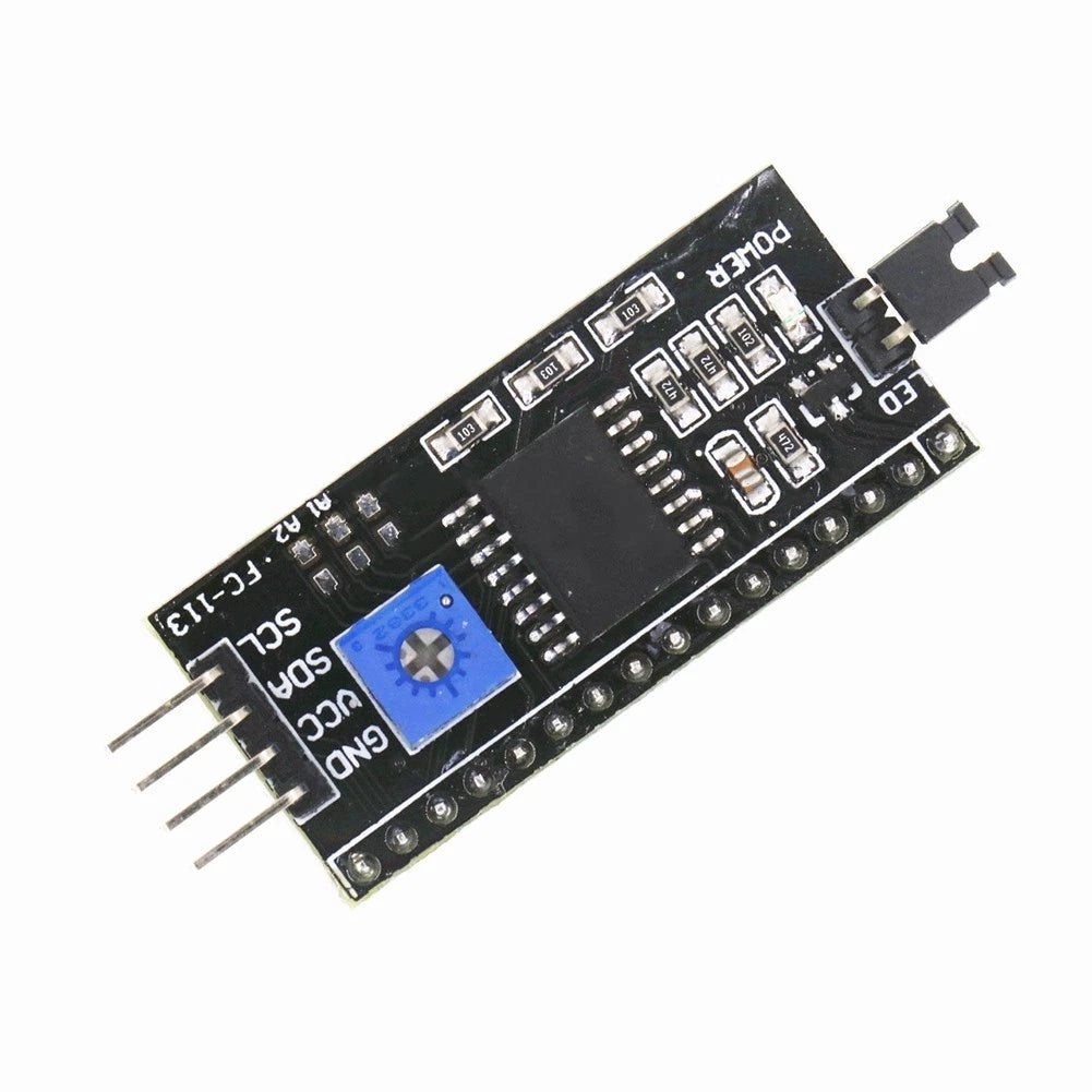 LCD1602 Adapter Board for Arduino 5V Systems (I2C Interface)