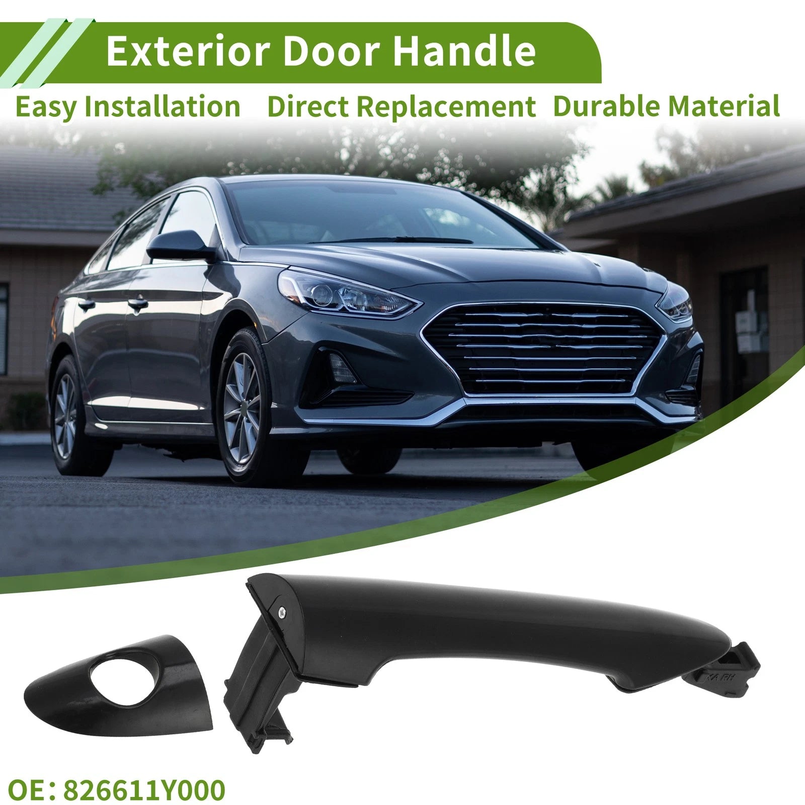 Car Door Handle Front Right Replacement for Hyundai and Kia Picanto (2021–2024)