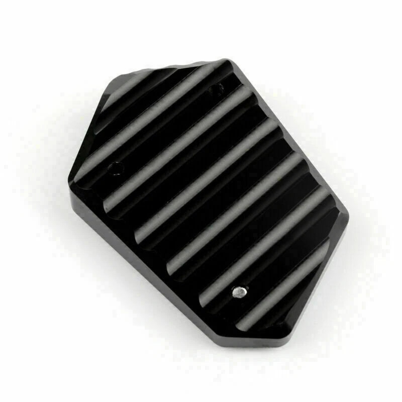 CNC Side Kickstand Extension Plate Pad for Honda CBR250R (2011–2015) Black T9
