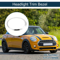 1pc Headlight Trim Bezel for Mini Cooper (2007–2015) No. 51137149906