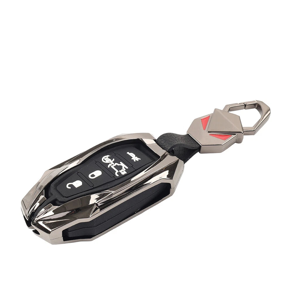 1x Black 5-Button Remote Key Shell Case for Dodge Ram 1500 (2019–2023)
