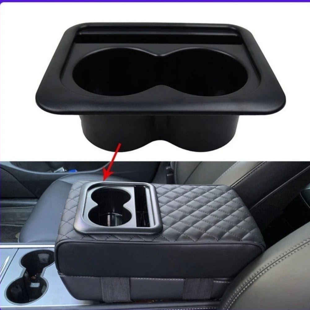 Car Cup Organizer for Universal Fit (Dual Storage Compartments)