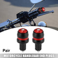 Handlebar End Plugs Pair 22mm 7/8 Inch for Motorcycles Dirt Bikes Scooters