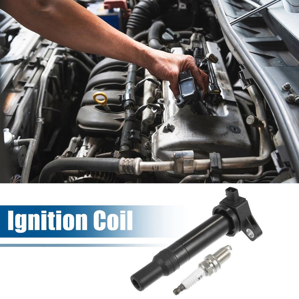 Ignition Coil Pack and Spark Plug Set for Hyundai Accent 1.6 (2010–2017)