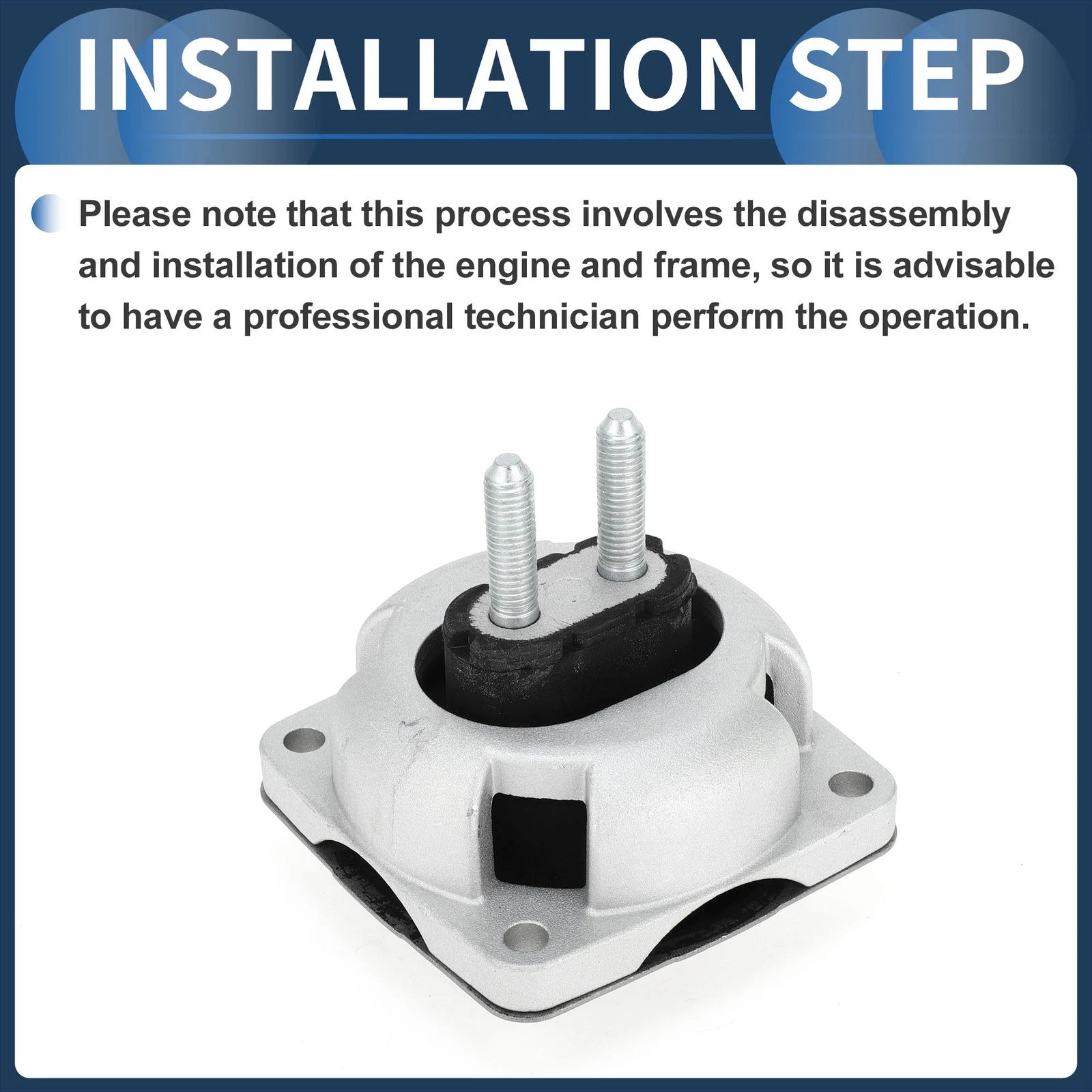 Engine Motor Mount Replacement for Mercedes Benz W164 6.2L 2005–2011