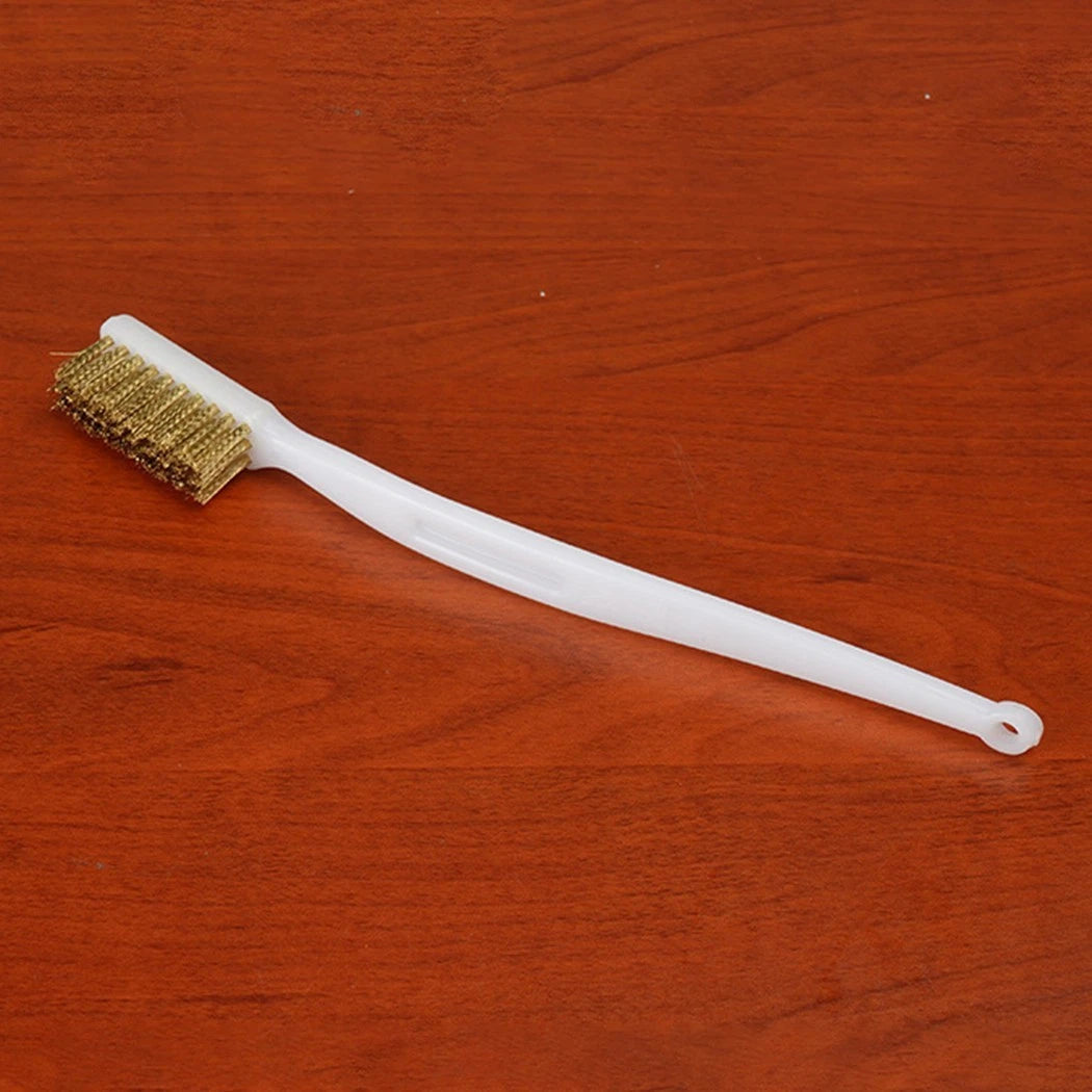 Set of 5 Brass Wire Brushes for Cleaning (1708.520mm, 3510mm)