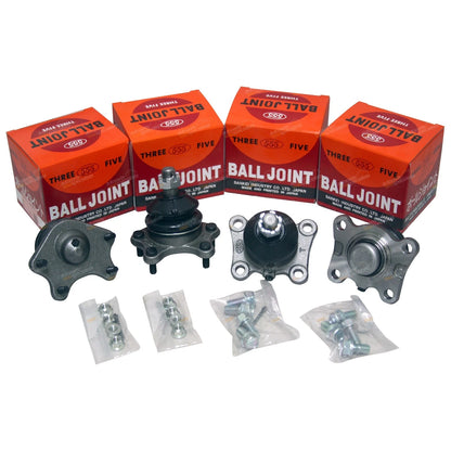 Set of 2 Upper & Lower Ball Joints for 4Runner Surf (LN107 LN111 LN130 LN167)
