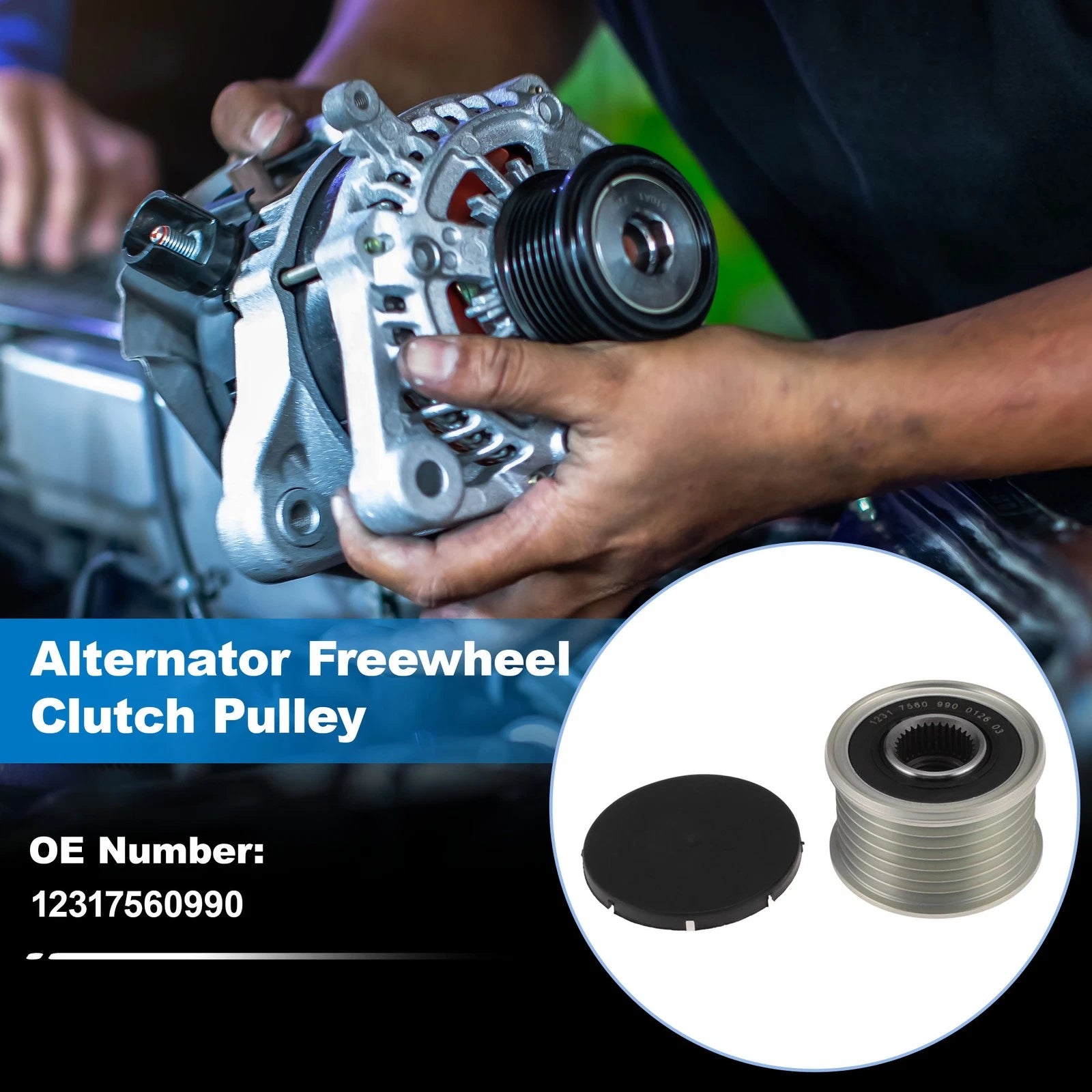 Alternator Freewheel Clutch Pulley for BMW X5 E70 (2007–2008)