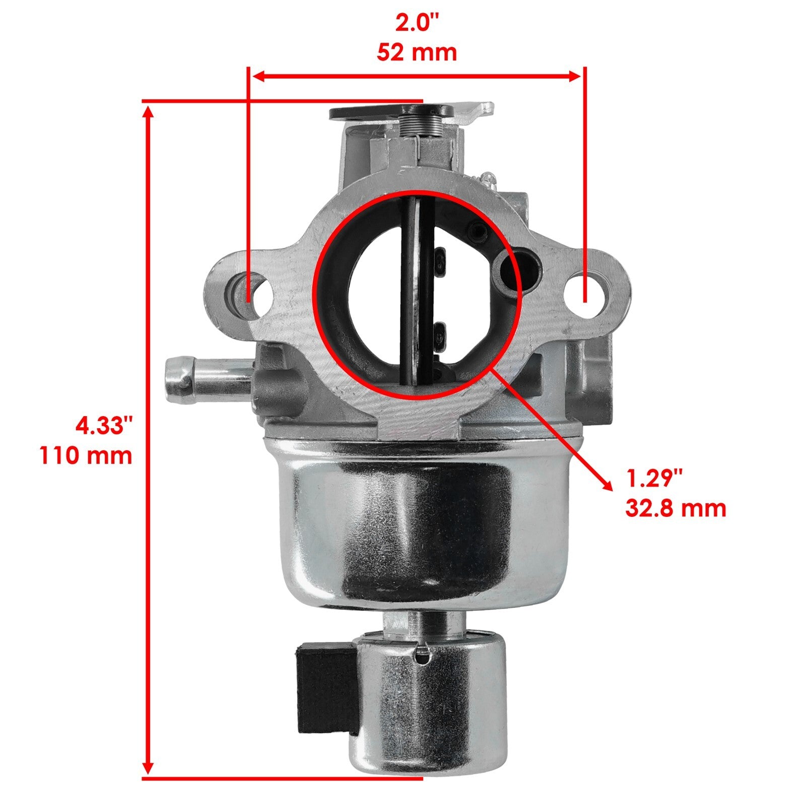 Carburetor Replacement for Kohler SV470 15HP (2003–2003)