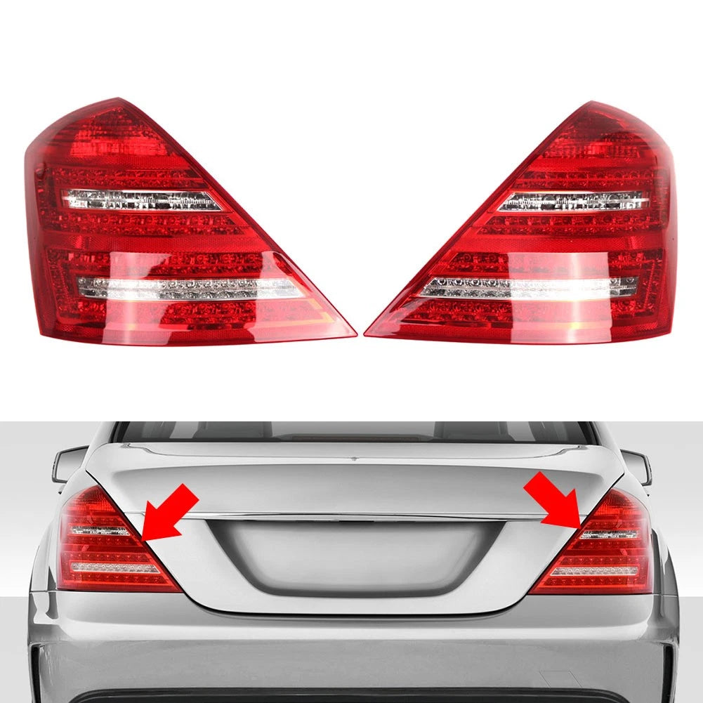 2X Tail Lights Rear Lamp for Mercedes Benz S-Class W221 (2005–2013)