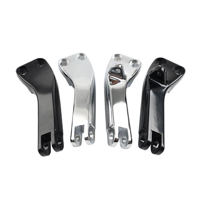 Passenger Foot Peg Mount Brackets for Harley Dyna FXDF FXDL FXDC FXDWG (2006–2017)
