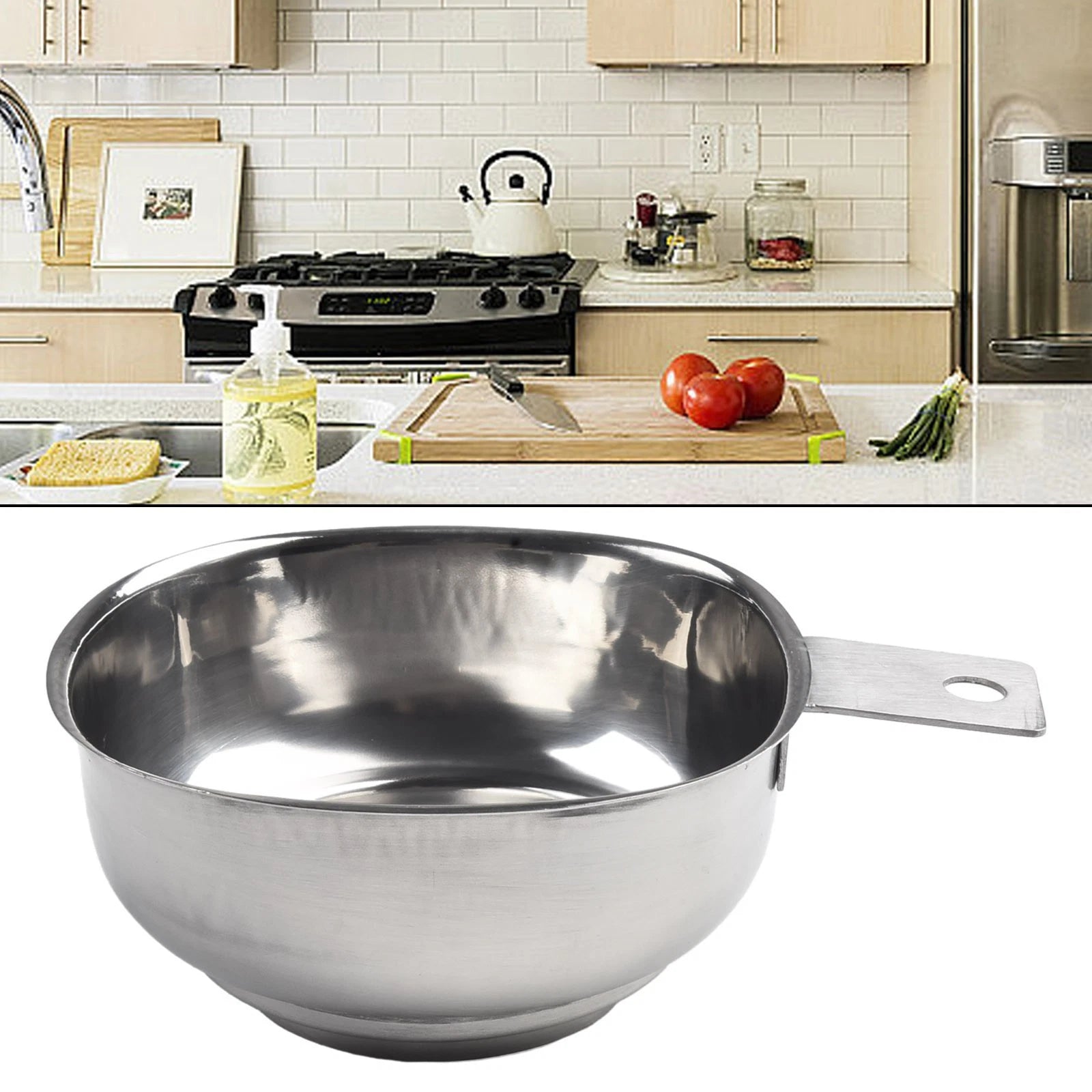 Filter Tool for Kitchen Accessories (Stainless Steel Wide Mouth Funnel)
