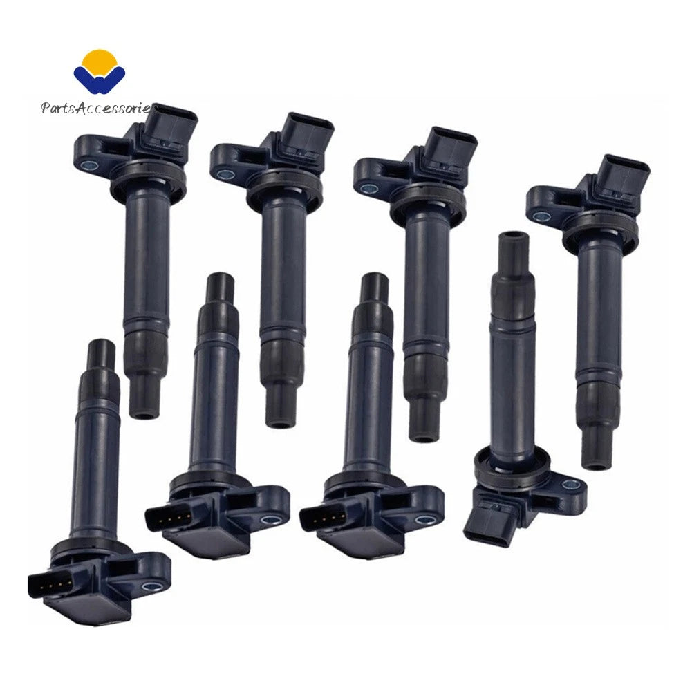 Set of 8 Ignition Coils for Toyota Tundra 4.7L V8 (2001–2009) 90919-02230