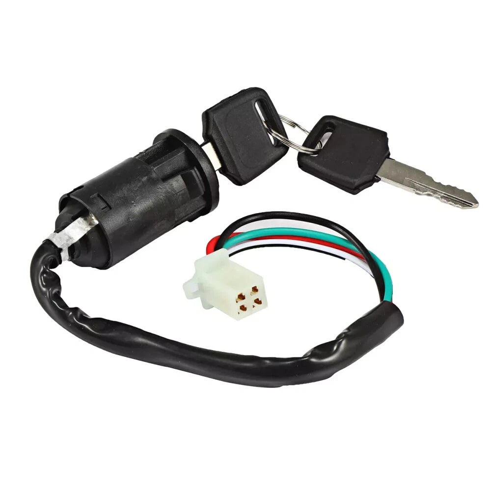 4 Wire Ignition Key Switch for 50cc 110cc 125cc 250cc PIT Quad ATV (2000–2023)