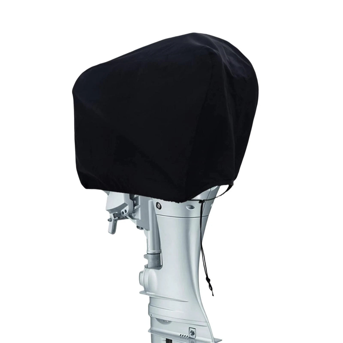 Outboard Motor Cover Waterproof Boat Engine Hood Cover for 100-150 HP Black