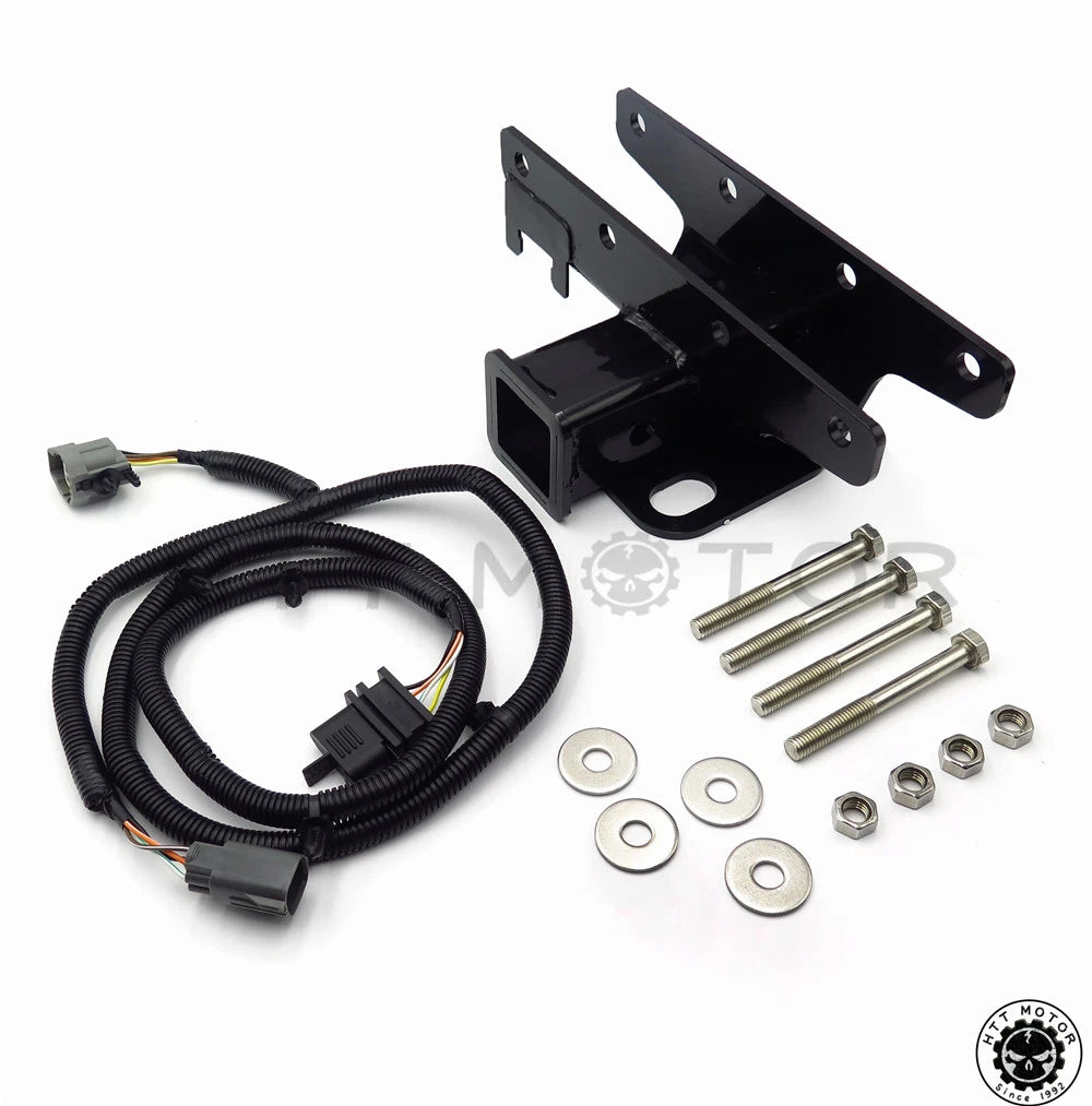 Trailer Receiver Hitch and Wire Kit for Jeep Wrangler (2007–2017)