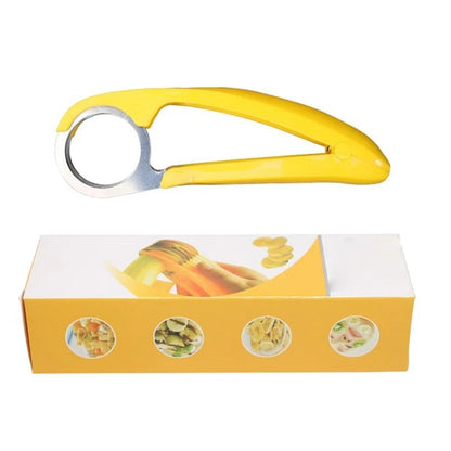 Banana Slicer Tool for Uniform Fruit Pieces in Kitchen