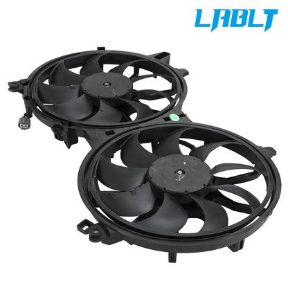 Radiator Condenser Cooling Fan Assembly for Infiniti EX35 (2008–2012) G37 (2008–2013)