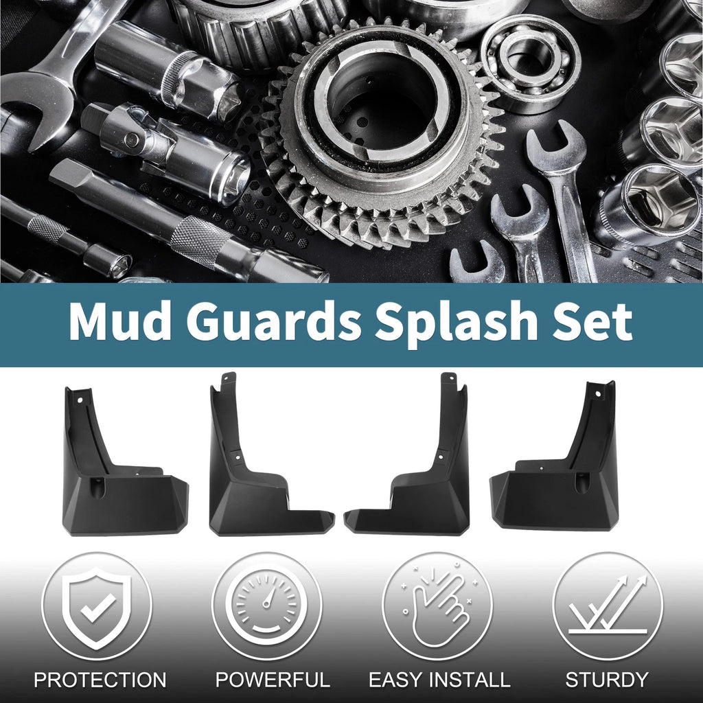 Mud Flaps Splash Guards Set for Toyota Avanza (2022–2023)