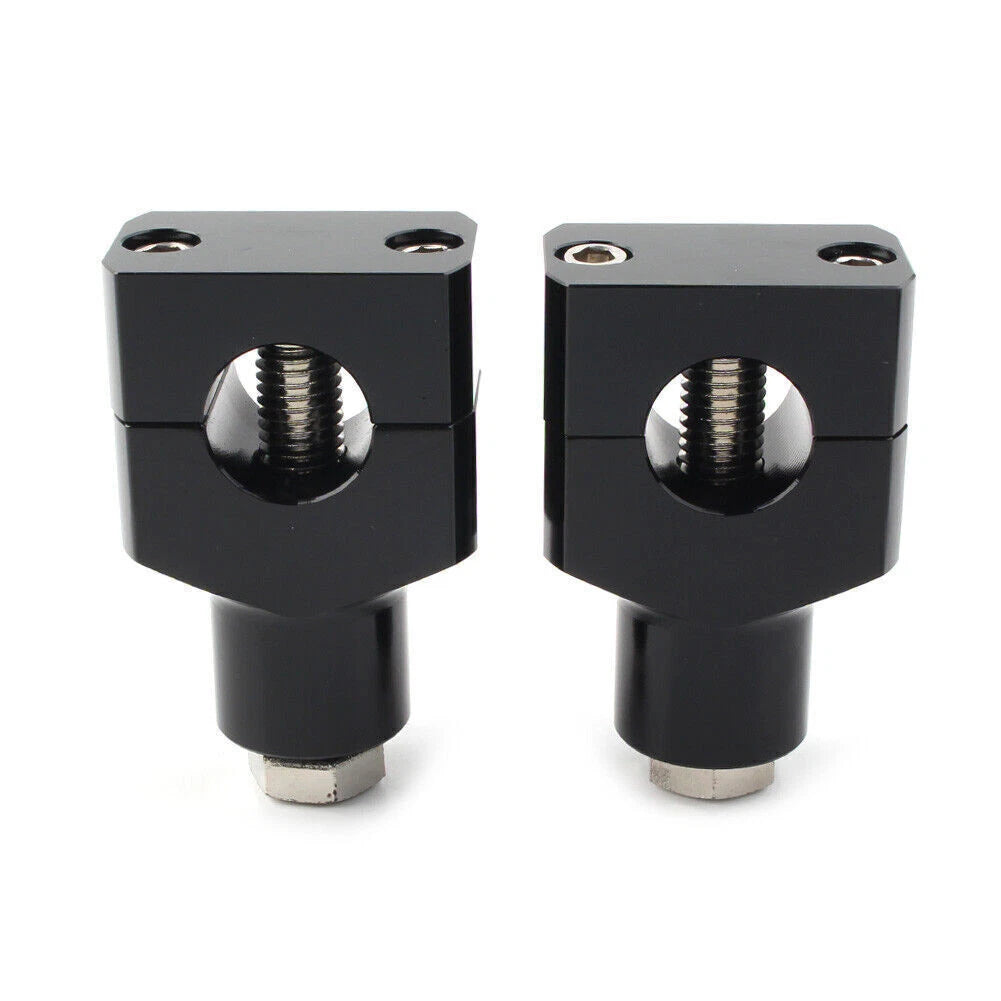 1" Handlebar Risers Clamp Mount for Harley Fatboy