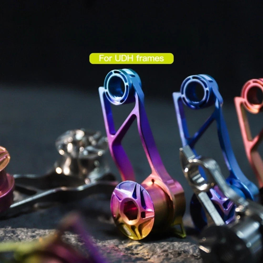 TC4 Alloy Tail Hook for UDH Compatible Straight Mount MTB (No Part Numbers)