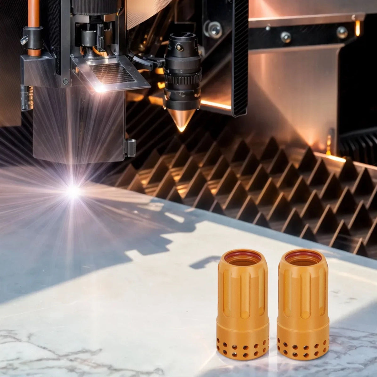 2X Plasma Cutter Swirl Ring Set for Model 220857