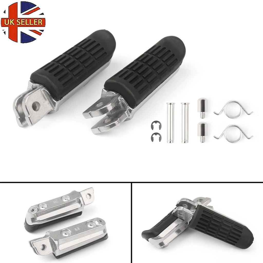 Footrest Foot Pegs for Honda VT250 MC20 CB400 500 600F 750F 1000F CBR (T9)