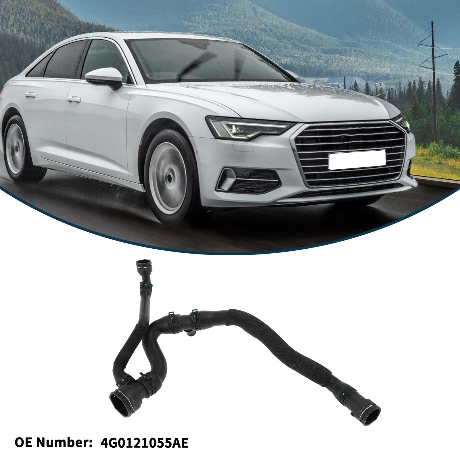 Radiator Hose Replacement for Audi A6 2.0L (2012–2015)