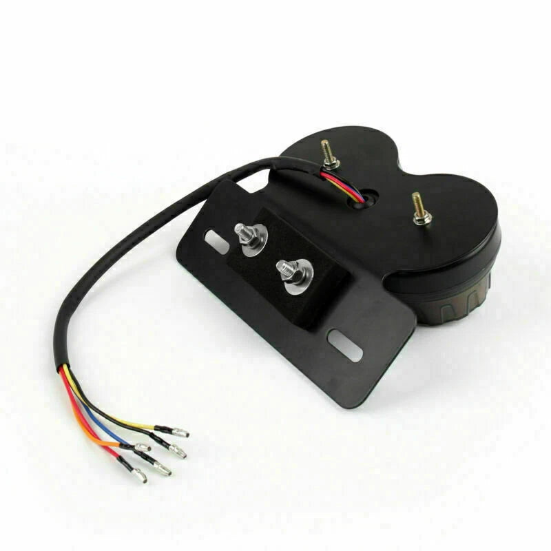 LED Rear Tail Light for Motorcycle (12V, Black, T9)