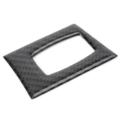 Carbon Fiber Switch Buttons Decor Frame Cover Trim for BMW E90 E92 E93 (2007–2013)